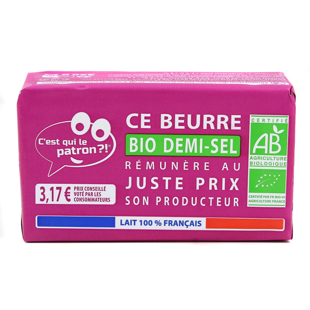 3700342358940 - C'est qui le Patron - Beurre demi-sel Bio