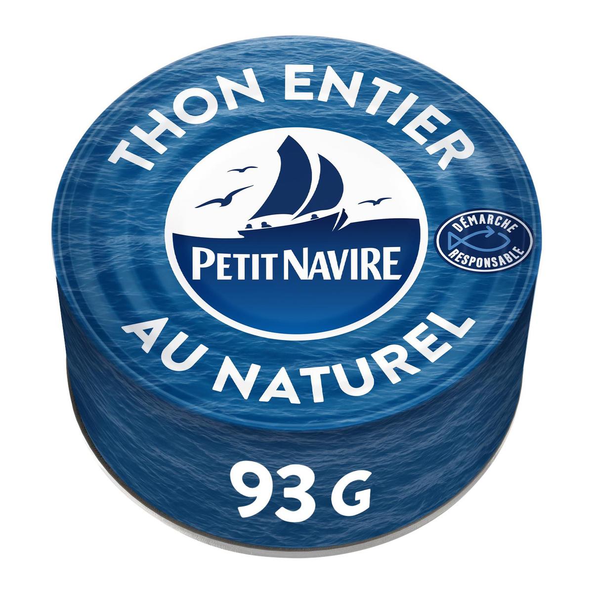 3019081239640 - Petit Navire - Thon entier au naturel Albacore