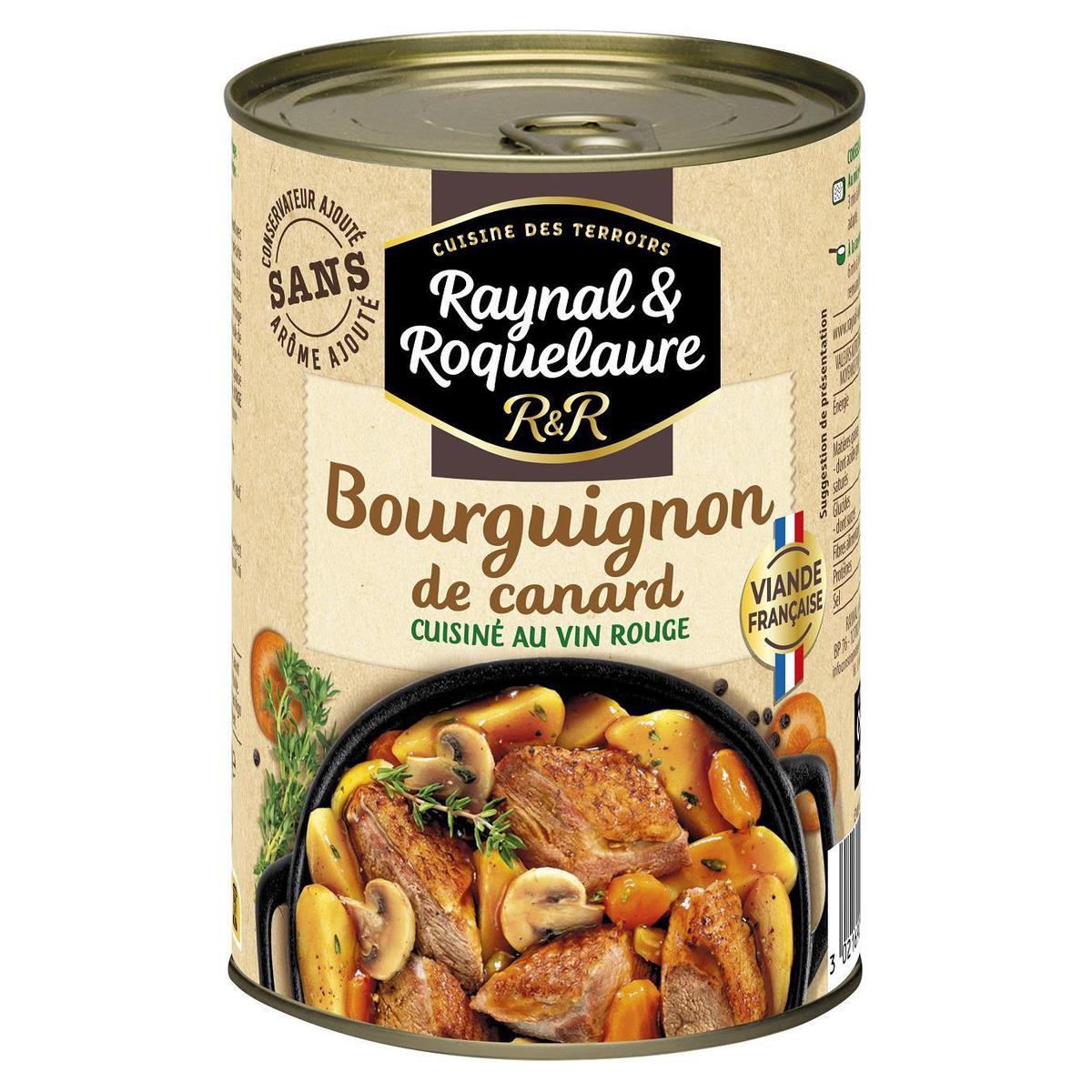 3021690030341 - Raynal et Roquelaure - Bourguignon de Canard au Vin Rouge