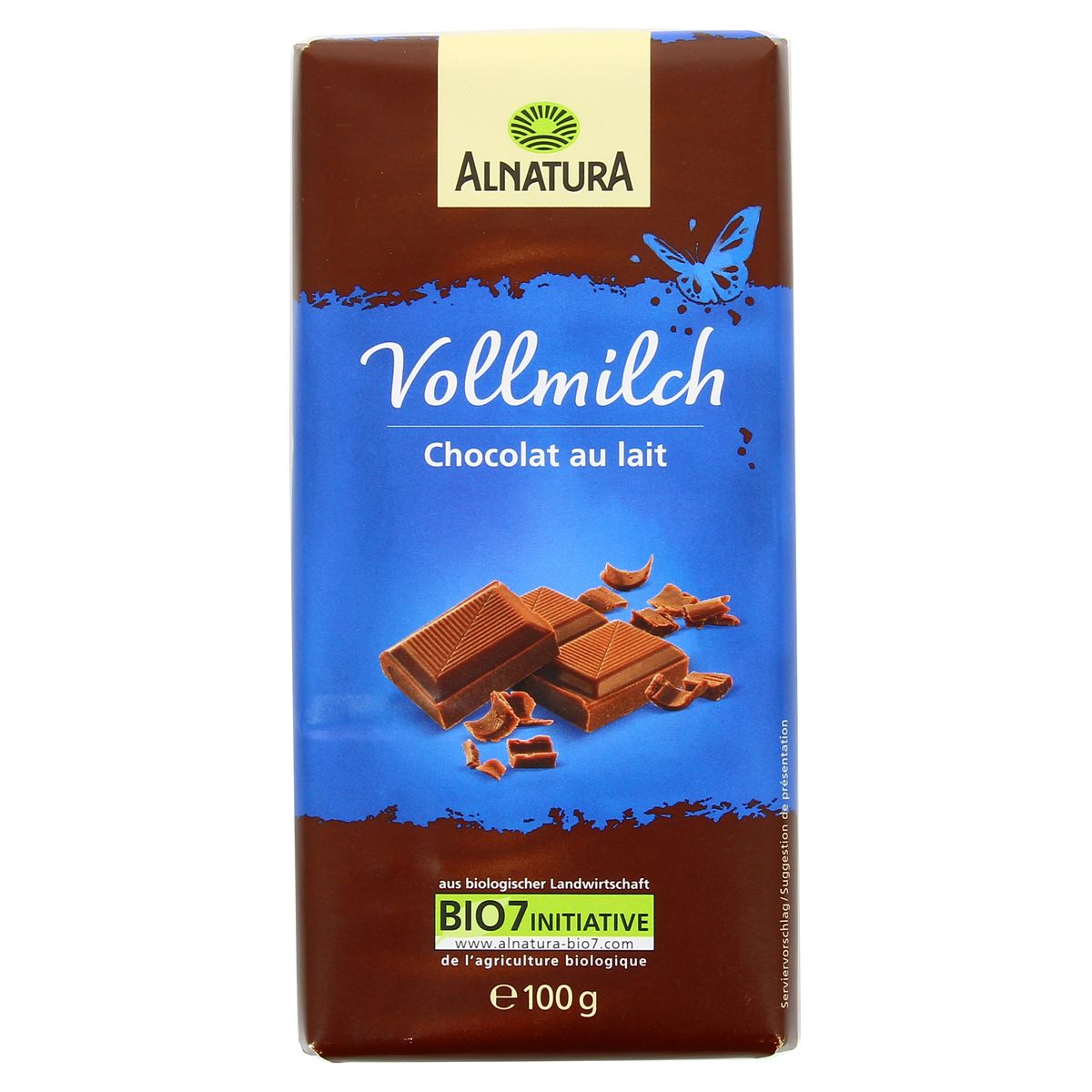 Livraison à domicile Alnatura Chocolat au lait bio, 10g Livraison à domicile Alnatura Chocolat au lait bio, 10g