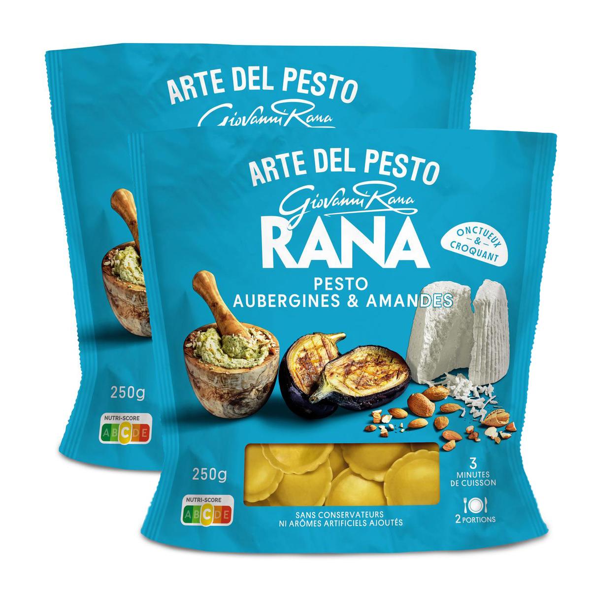 2050000392641 - Giovanni Rana - Raviolis Frais Pesto Aubergine & Amandes