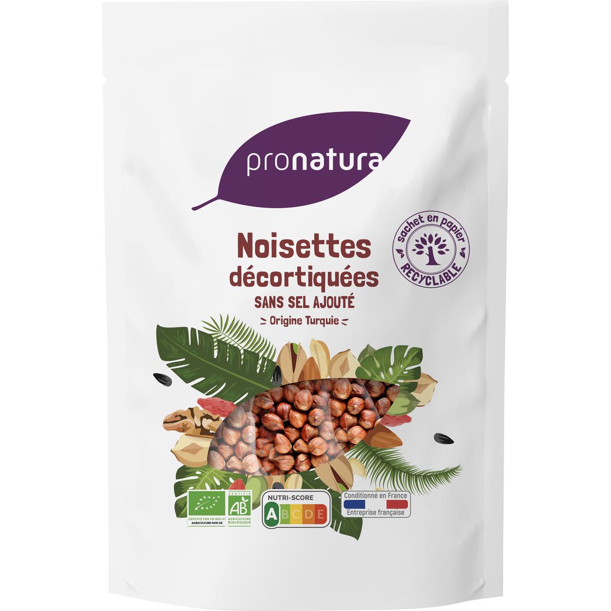 3760099532741 - Pronatura - Noisettes Décortiquées, Bio