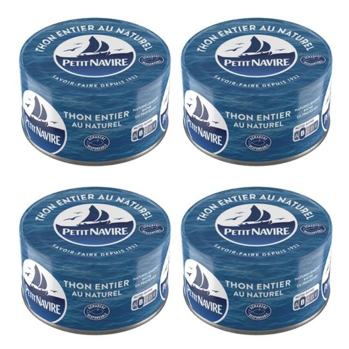 2050000394041 - Petit Navire - Thon Entier au Naturel Albacore