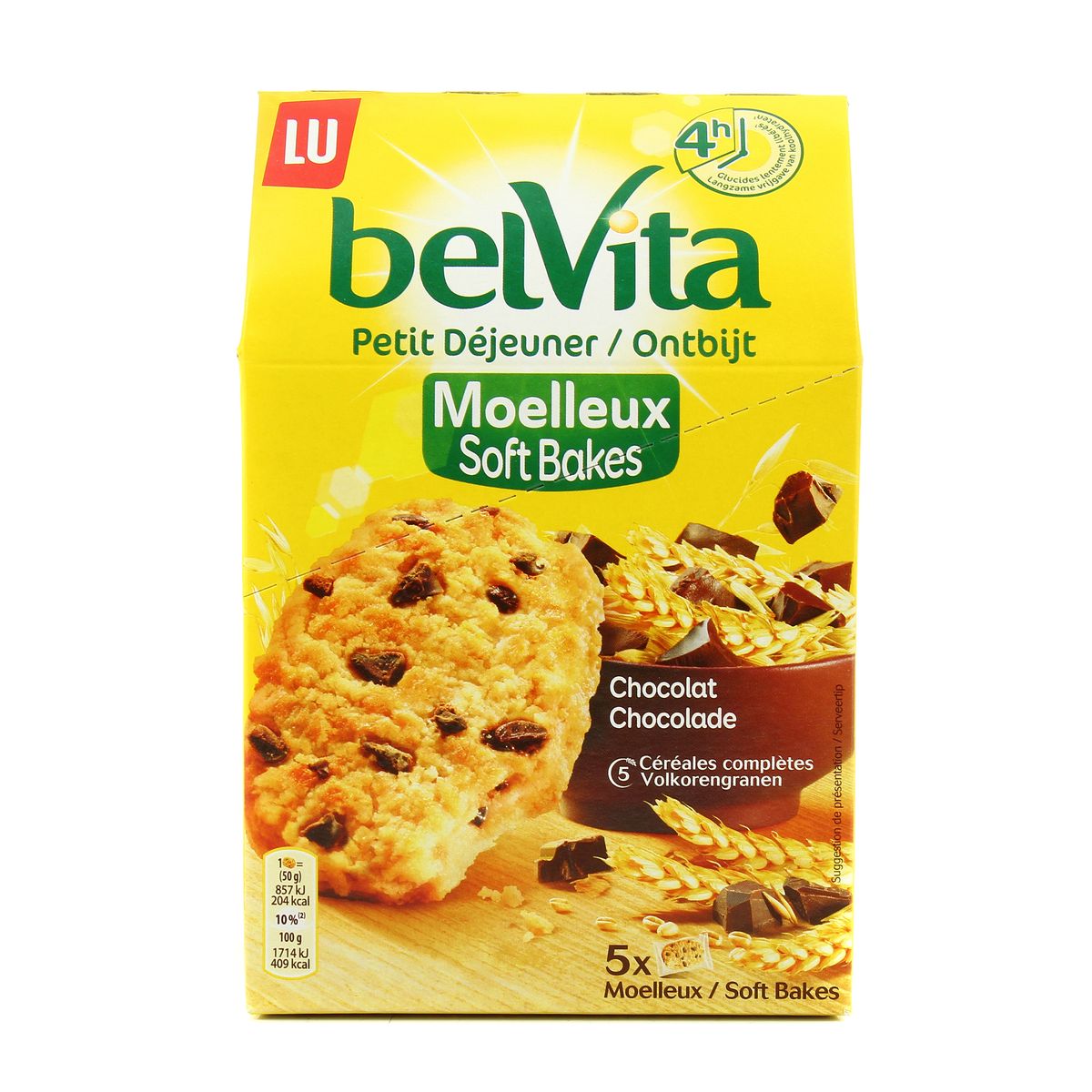 Belvita petit dejeuner chocolat - LU - 600 g - Cdiscount Au quotidien