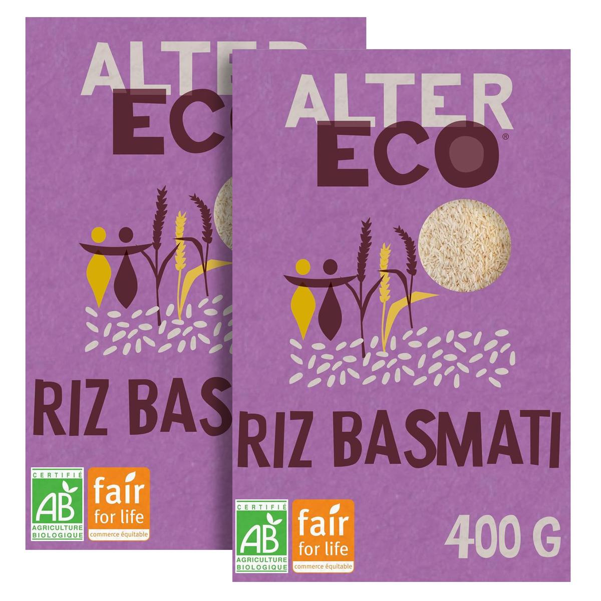 2050000364341 - Alter Eco - Commerce Equitable - Riz Long Grain Basmati bio d'Inde