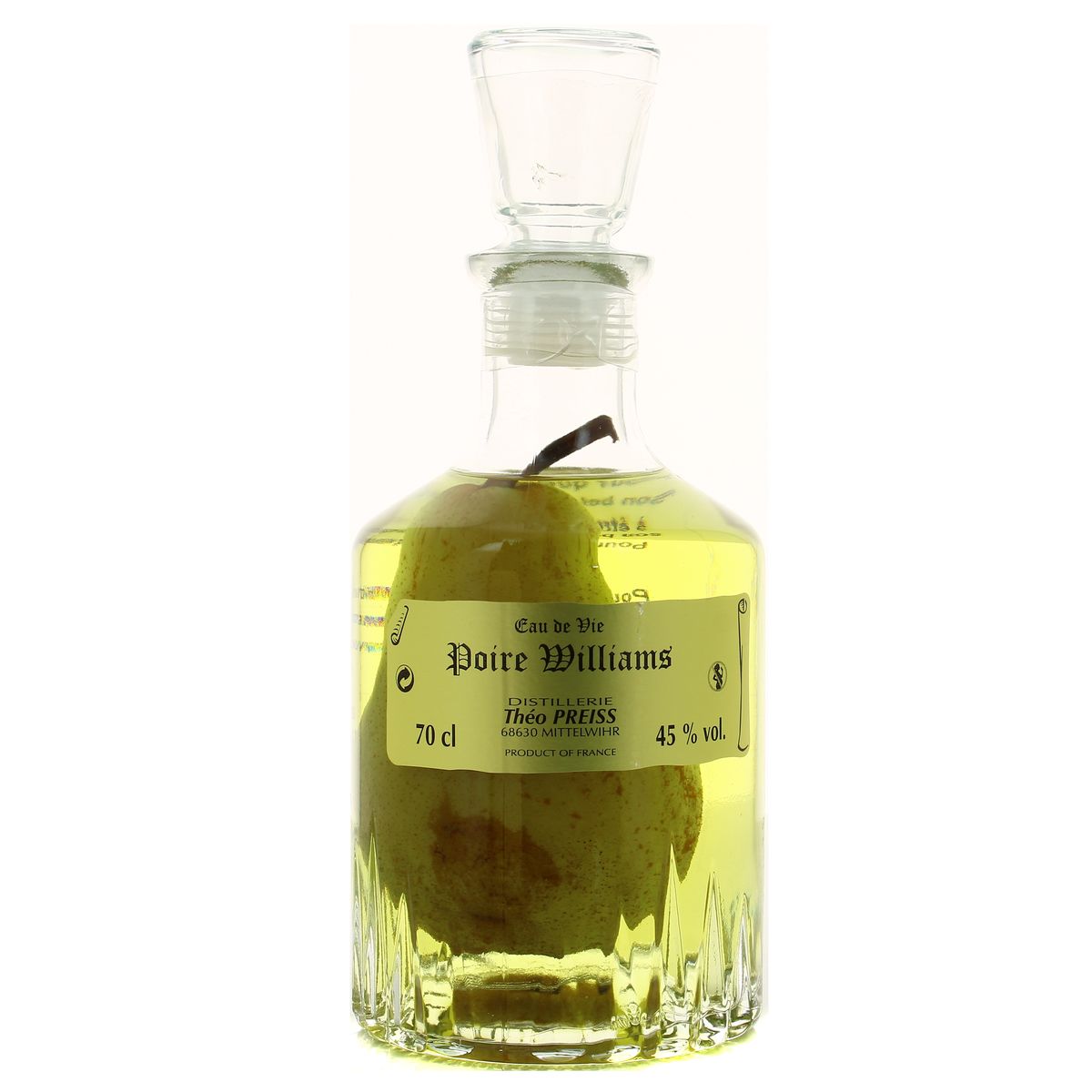 Eau De Vie Poire Williams Theo Preiss Théo Preiss Eau de vie de Poire Williams avec poire prisonnière 45