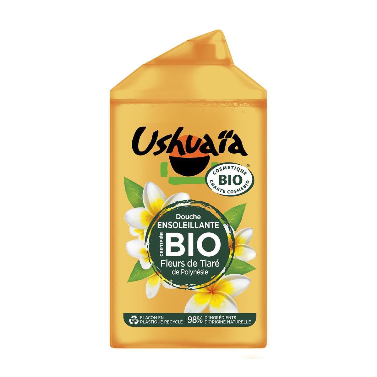 Acheter Ushuaïa Gel Douche Certifié Bio Fleurs de Tiaré de Polynésie