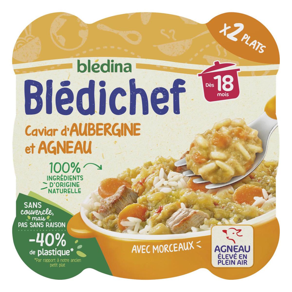 Blédichef assiette de légumes et volaille à la basquaise - dès 18 mois,  Blédina (250 g)