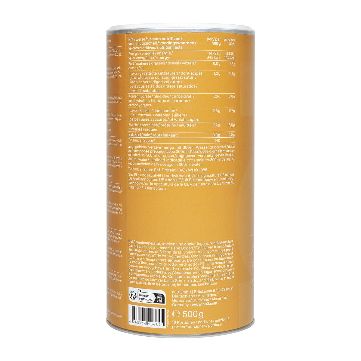 4260744956841 - NU3 - Protéine en poudre Caramel Salé 3K
