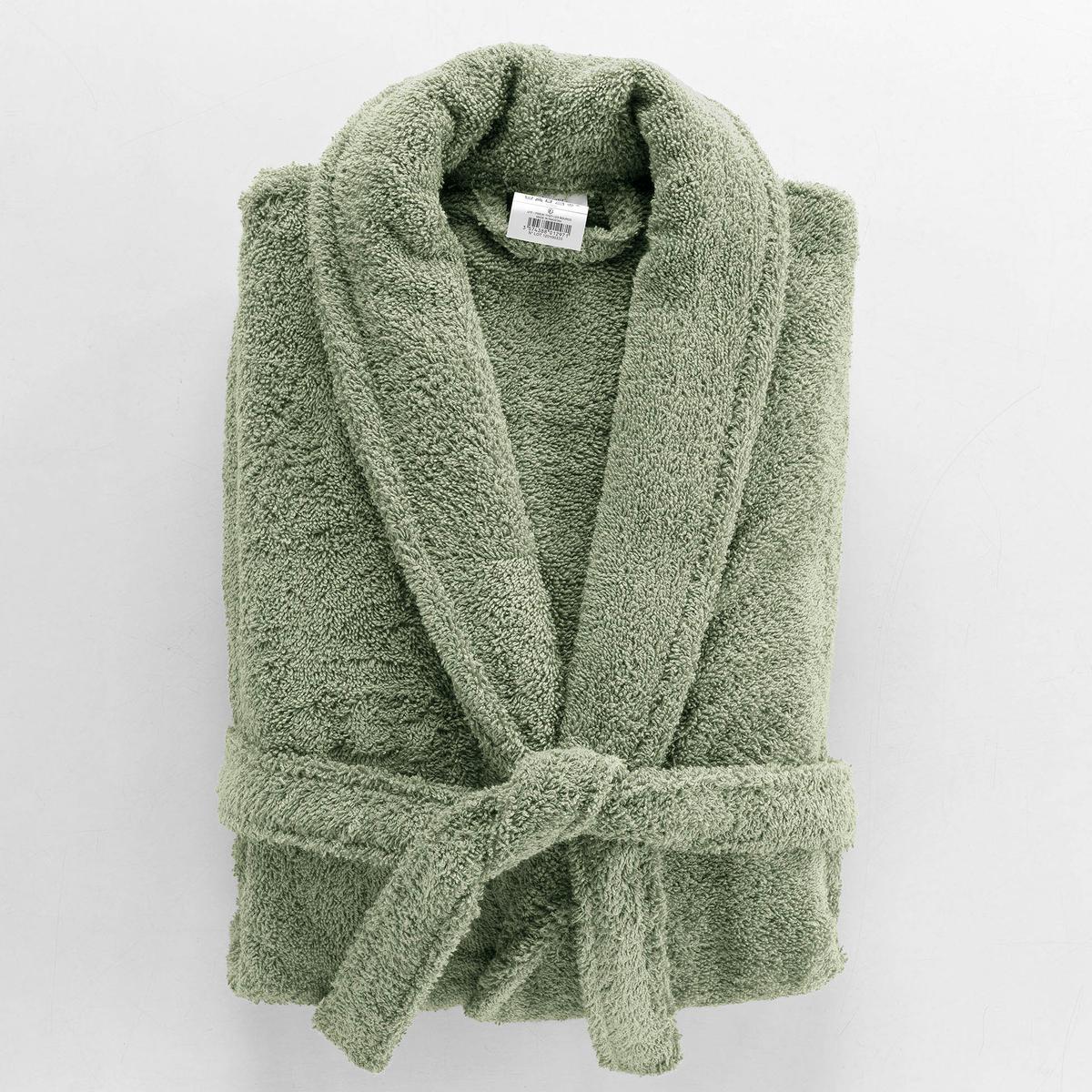 3574388018041 - Douceur D Interieur - Peignoir éponge col fougère