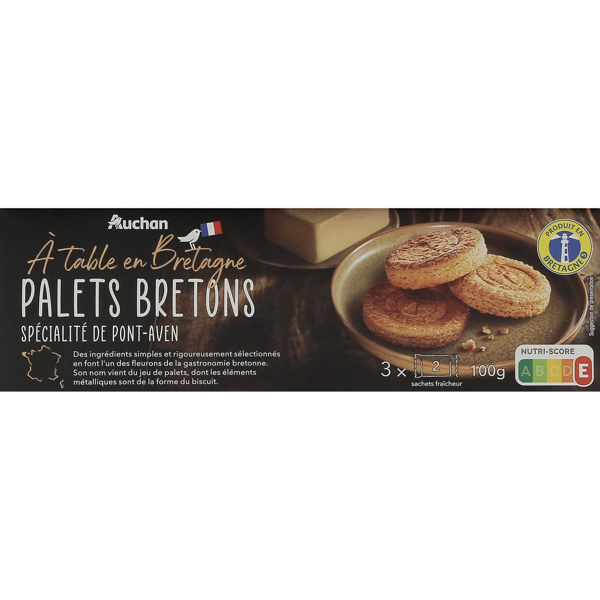 3596710388141 - Auchan Terroir - Biscuits Palets bretons