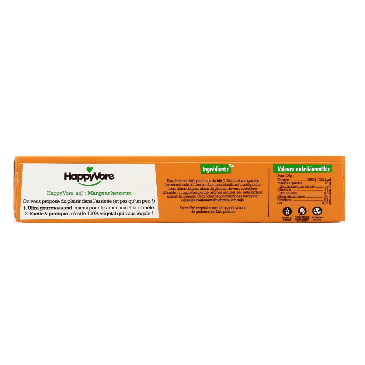 3760324308141 - HappyVore - Suprèmes Panés 100% Végétal