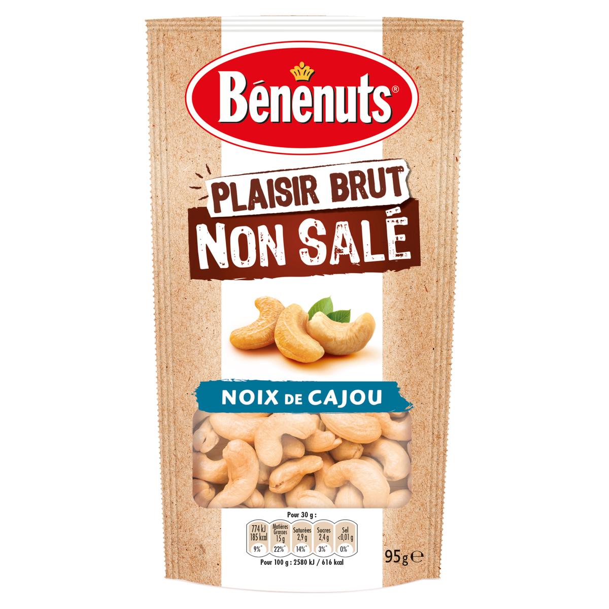 3168930010142 - Benenuts - Plaisir brut non salé noix de cajou