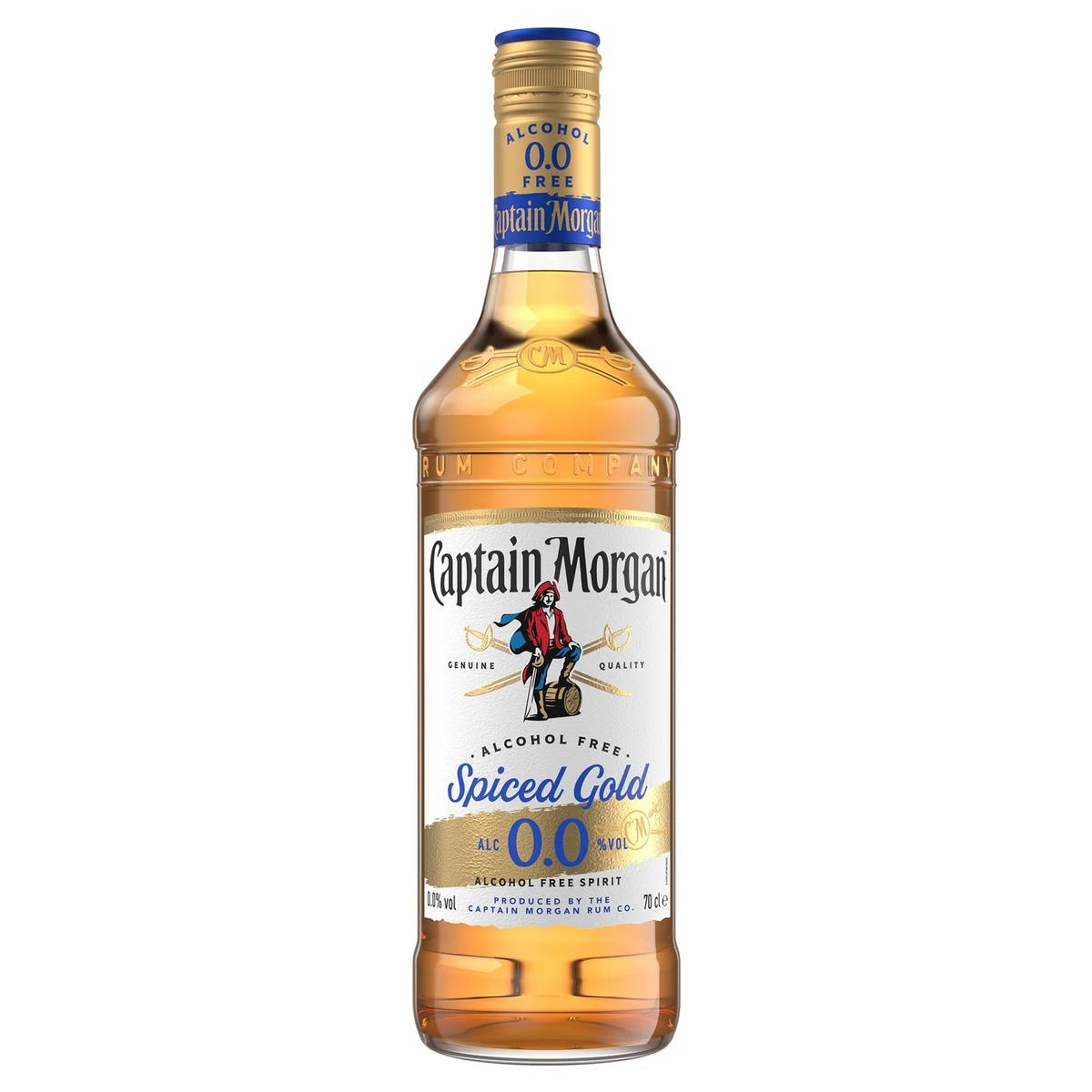 5000281070742 - Captain Morgan - Rhum Spiced Gold sans Alcool