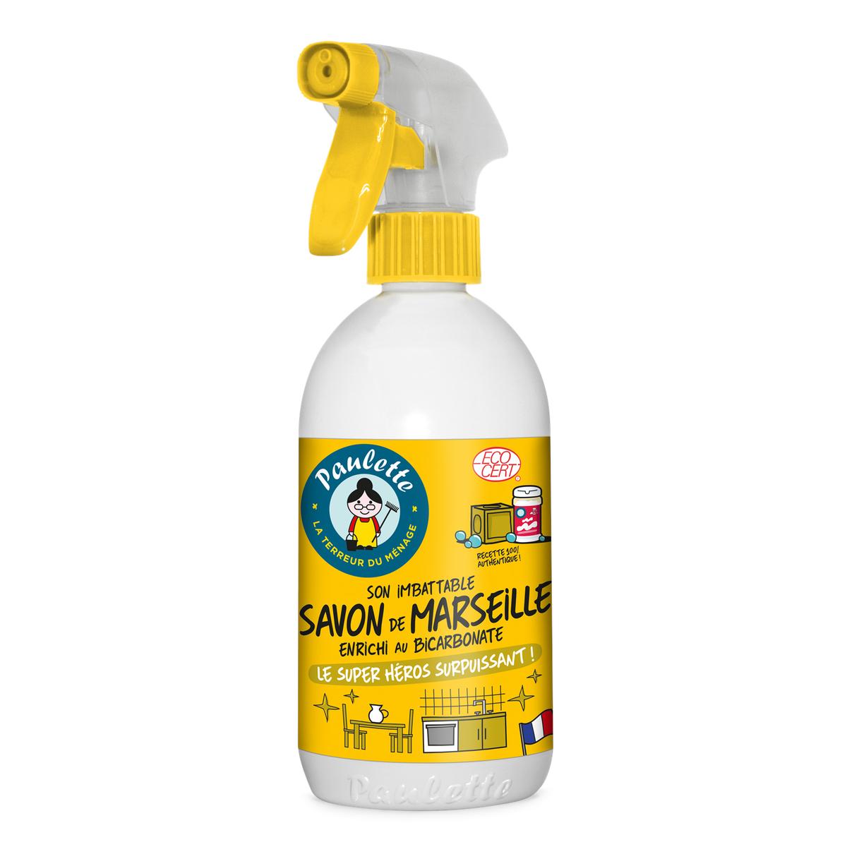 3183940211242 - Paulette - Spray supuissant Ultra-Dégraissant au Savon de Marseille enrichi au bicarbonate