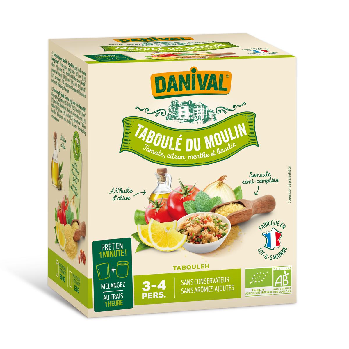 3431590002742 - Danival - Taboulé du moulin bio