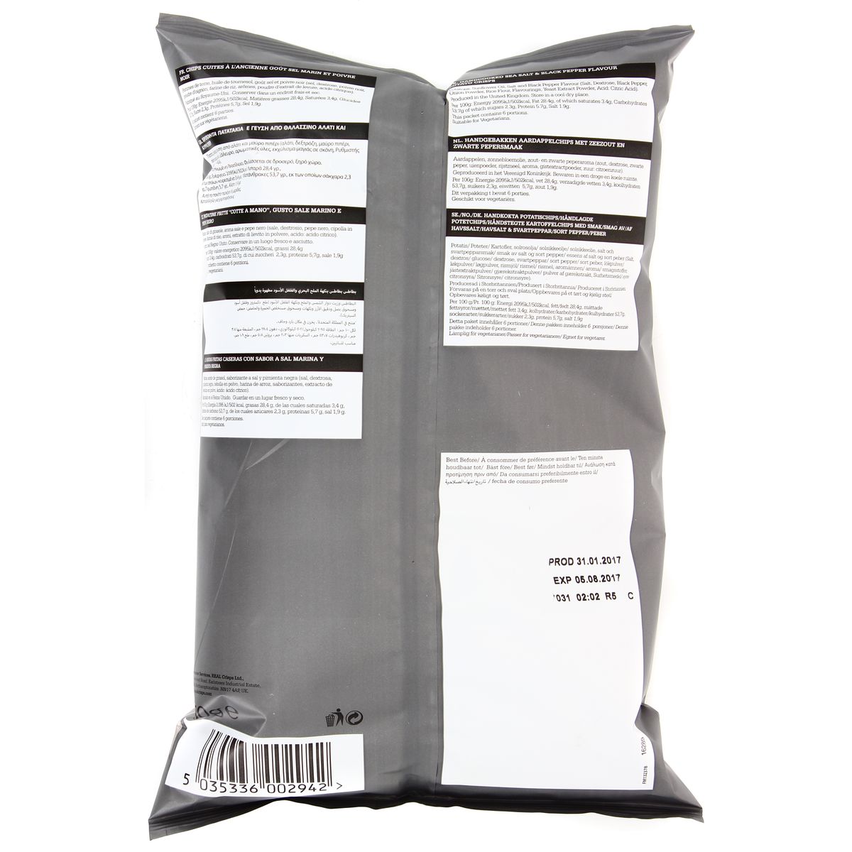 5035336002942 - Real - Chips anglaises sel et poivre noir