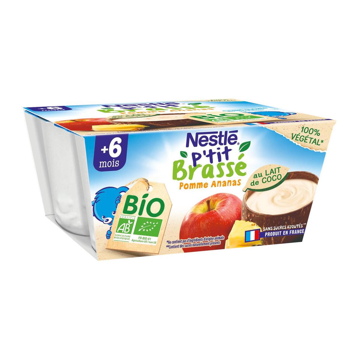 Achetez, Nestlé P'tit brassé nature 4x90g