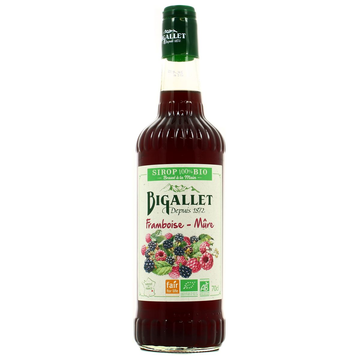3336770004342 - Bigallet - Sirop Framboise Mure BIO