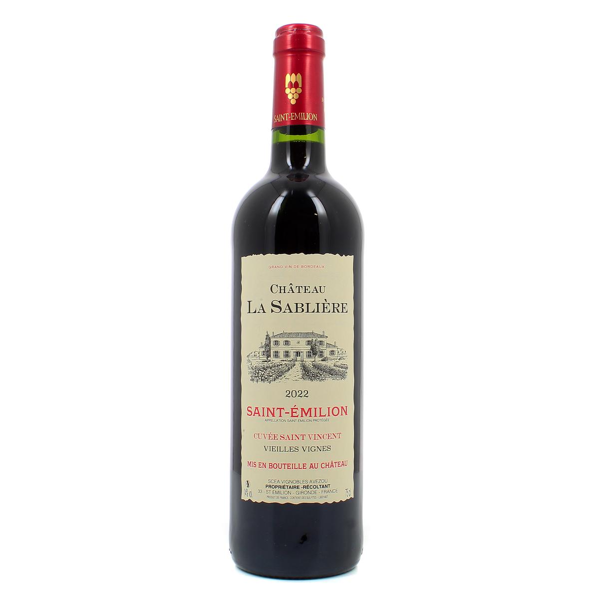 3348008845542 - Saint-Emilion AOP - Château La Sablière