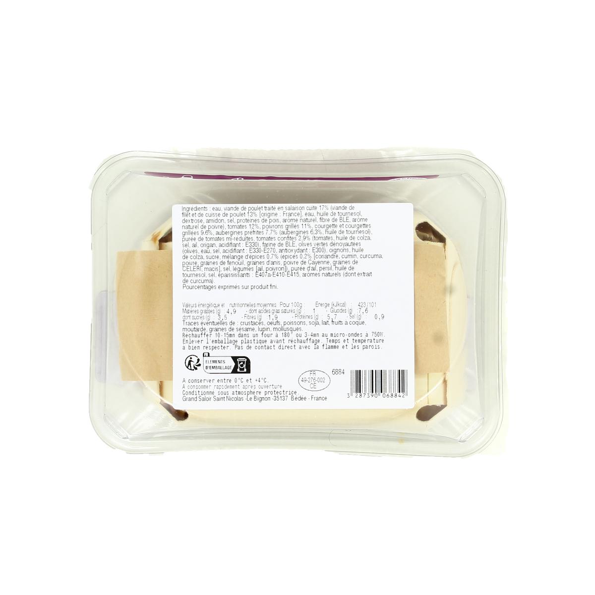 3287390068842 - Instant Traiteur - Cuisiné de Légumes et Poulet Façon Tajine