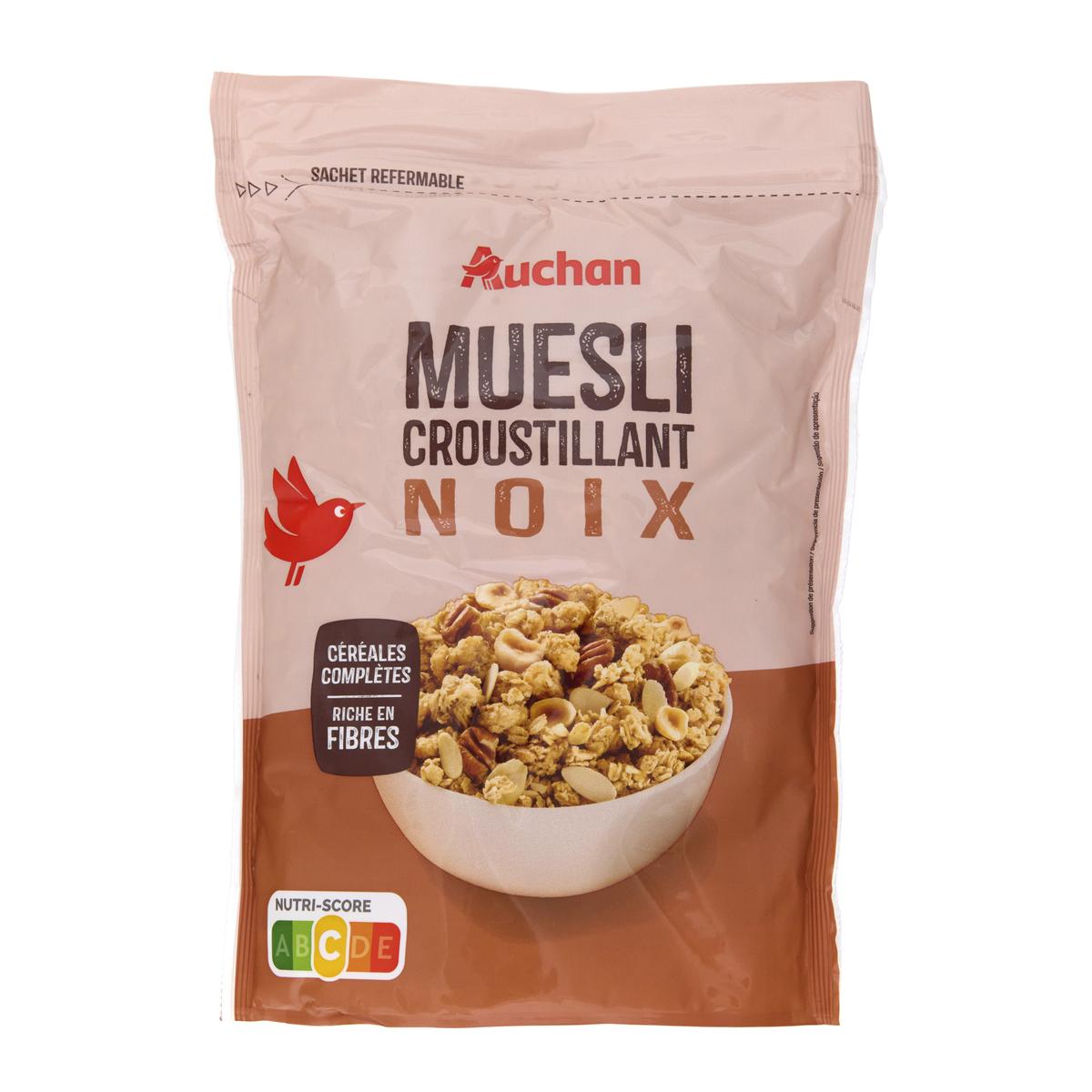3596710548842 - Auchan - Muesli croustillent Noix