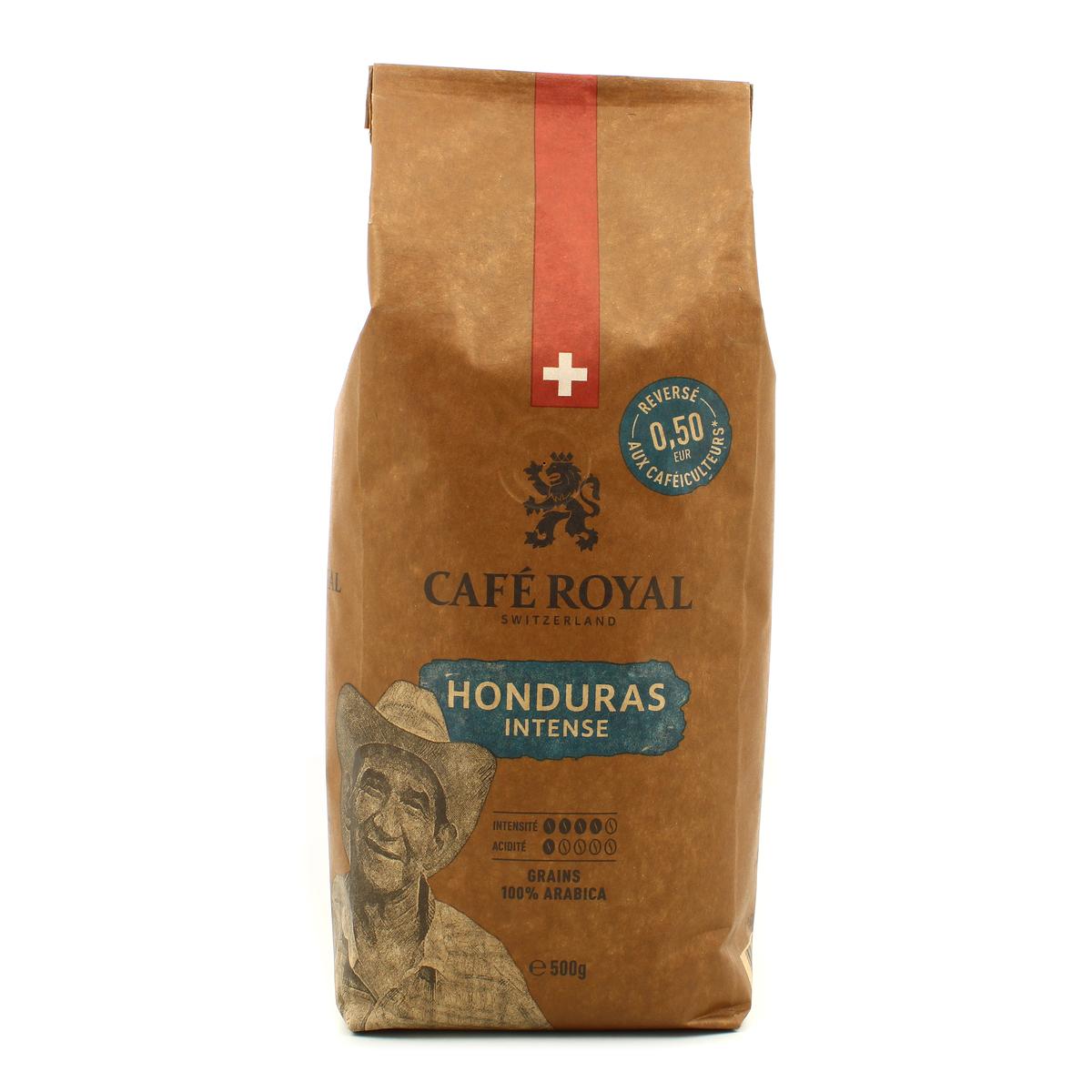 Café en grains Honduras Classique CAFE ROYAL : le paquet de 500g à