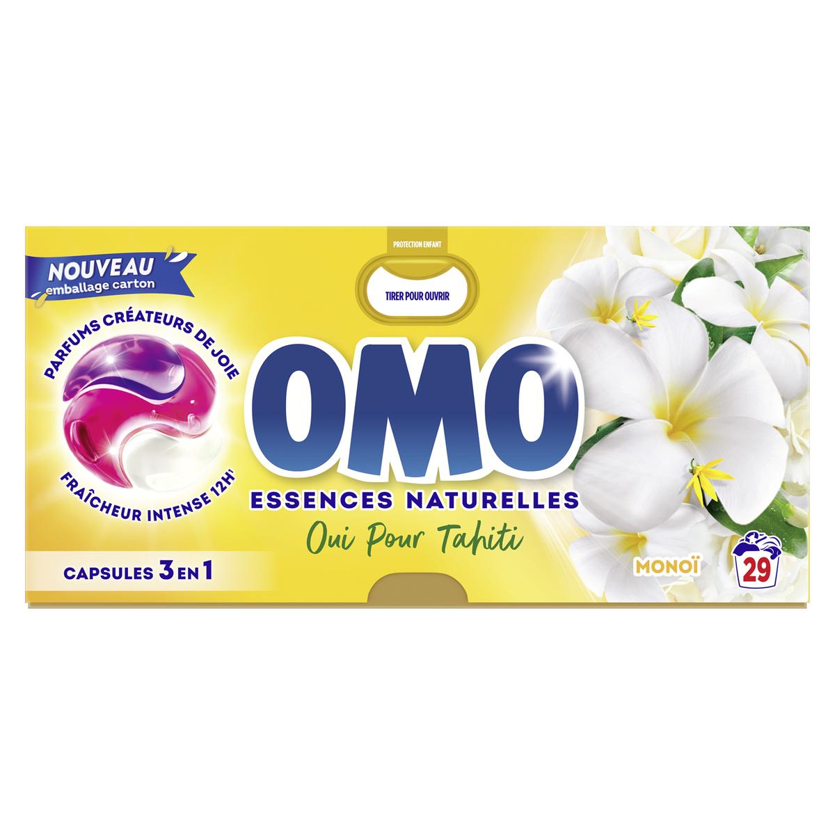8720181510243 - Omo - Capsule Lessive 3en1 Tahiti au MonoÏ