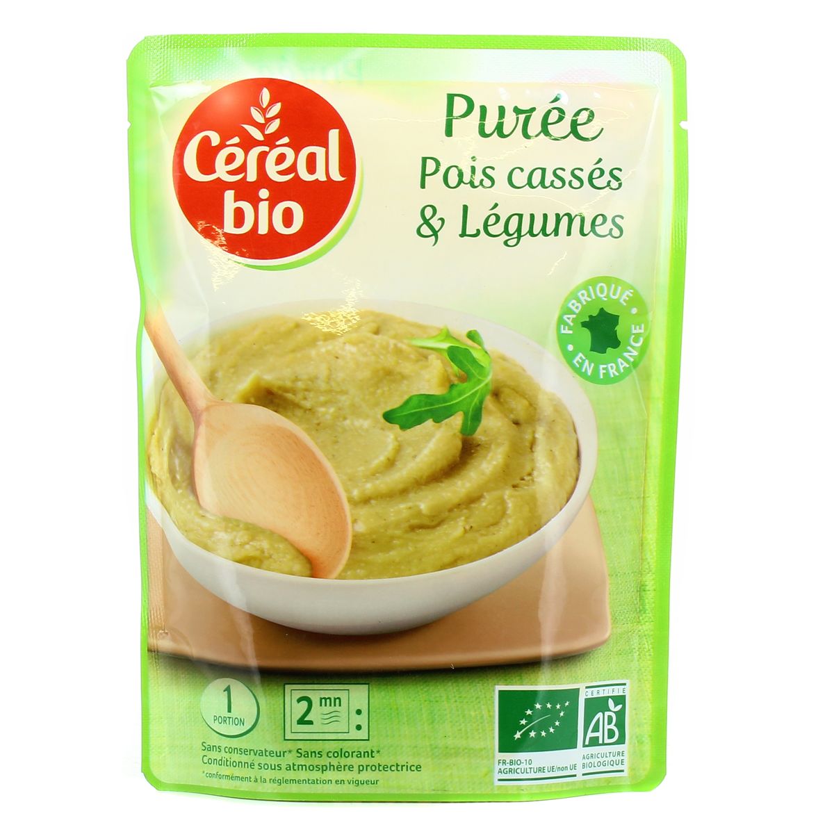 Achat Vente Cereal Bio Puree De Pois Casses Et Legumes Bio 250g