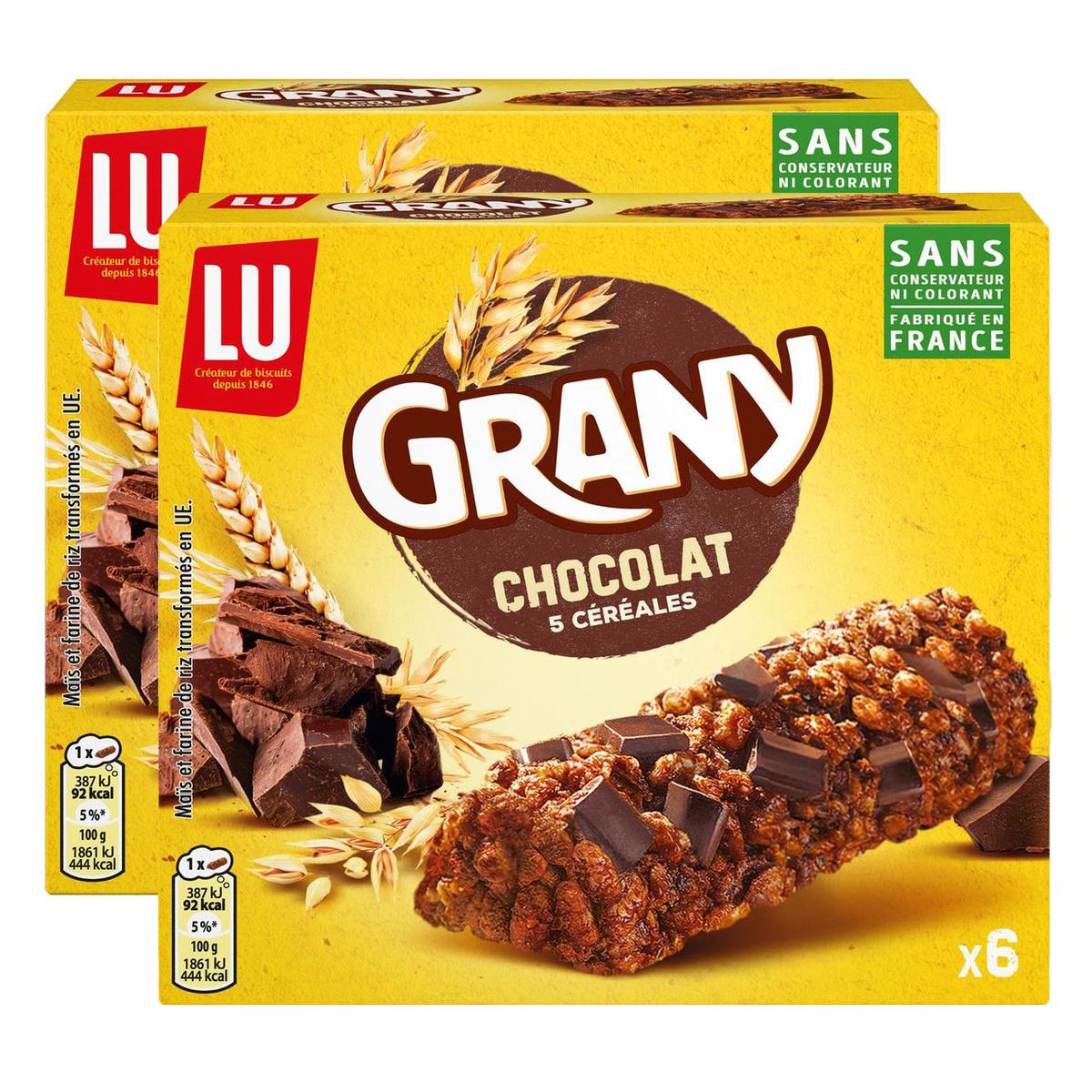 2050000107443 - Grany - Barres Céréales Chocolat
