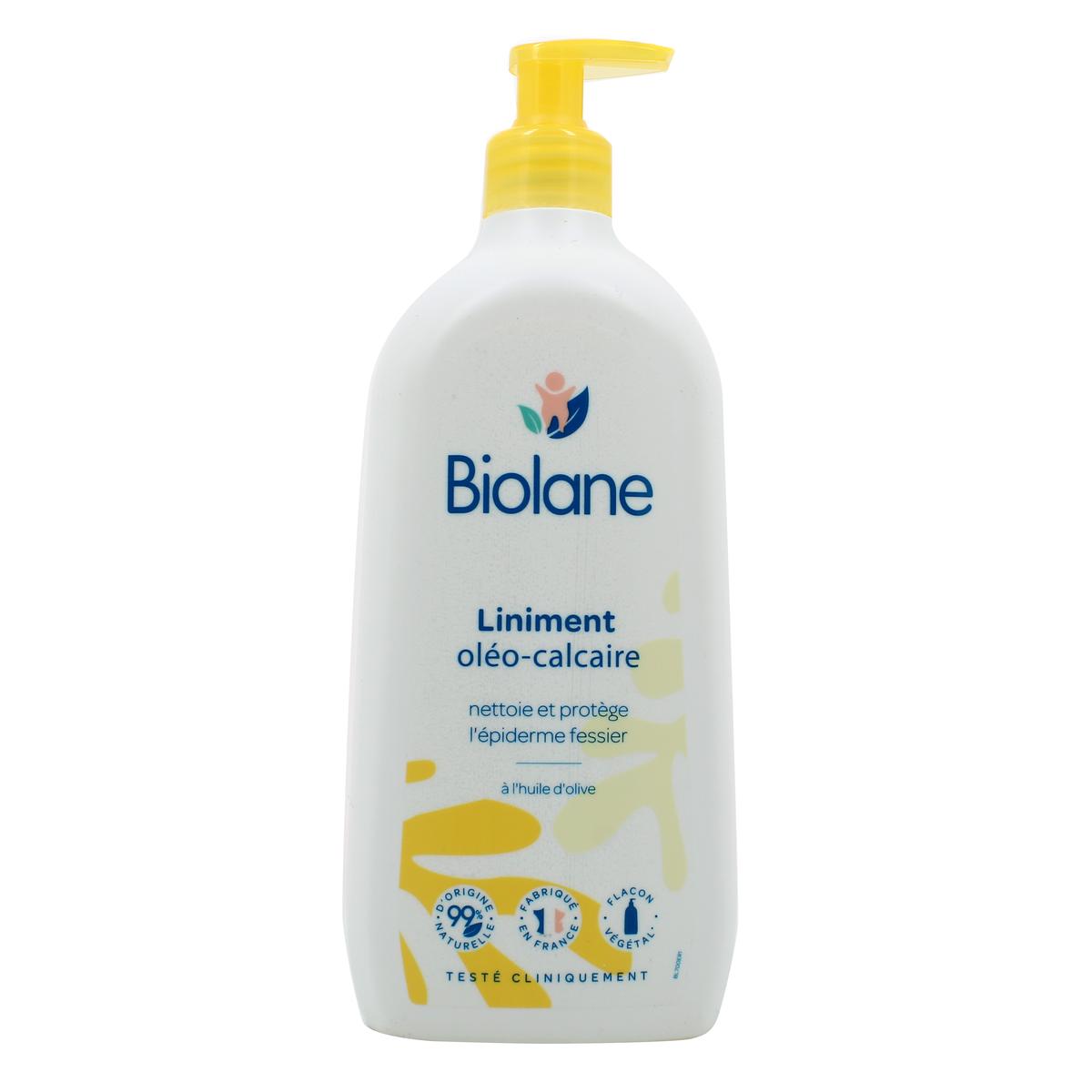 Liniment oléo-calcaire à l'huile d'olive Bio BIOLANE : le flacon