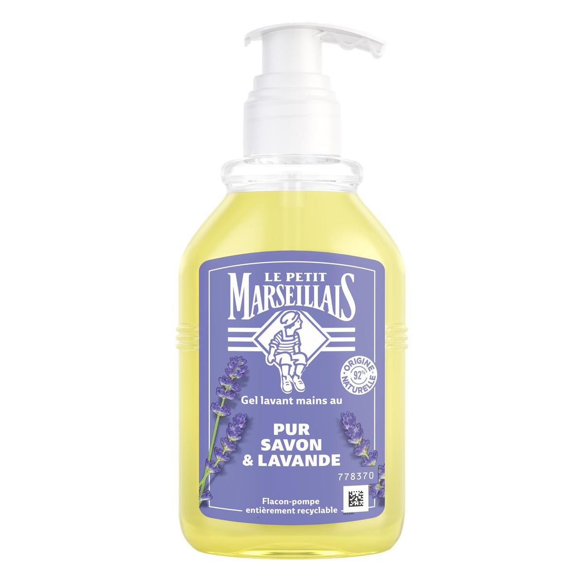 3574661750644 - Le Petit Marseillais - Gel Lavant mains au Pur Savon & Lavande