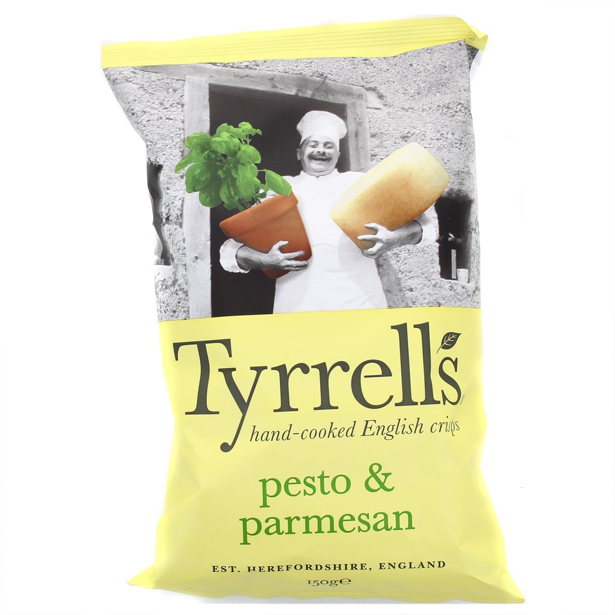 5056051800644 - Tyrrell's - Chips pesto et parmesan