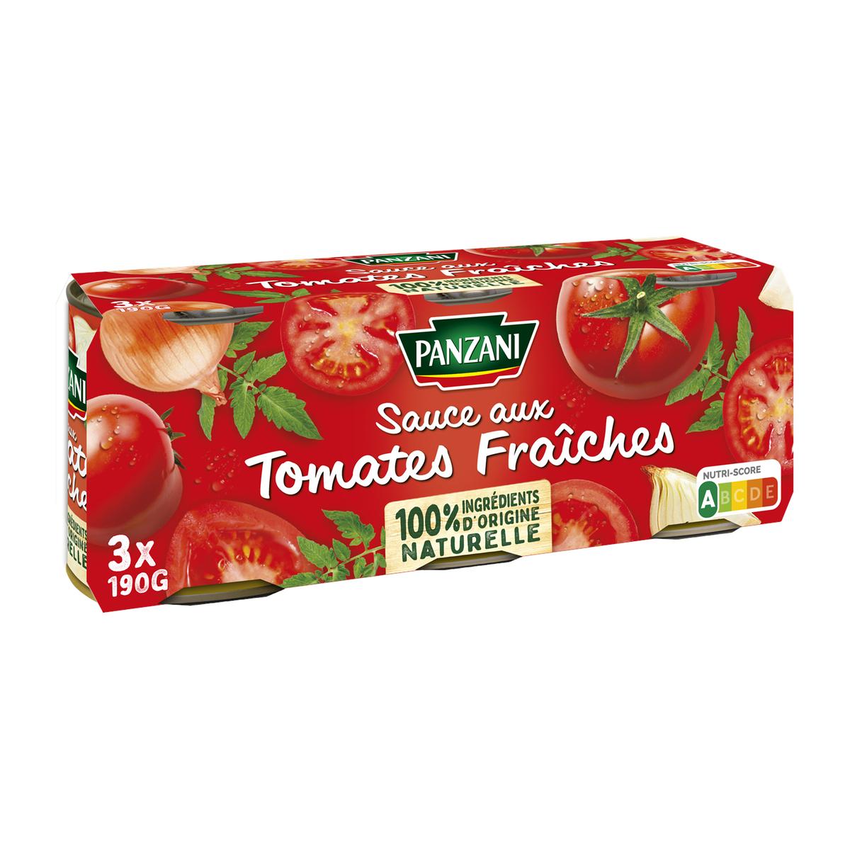 3038359011344 - Panzani - Sauce aux Tomates Fraiches
