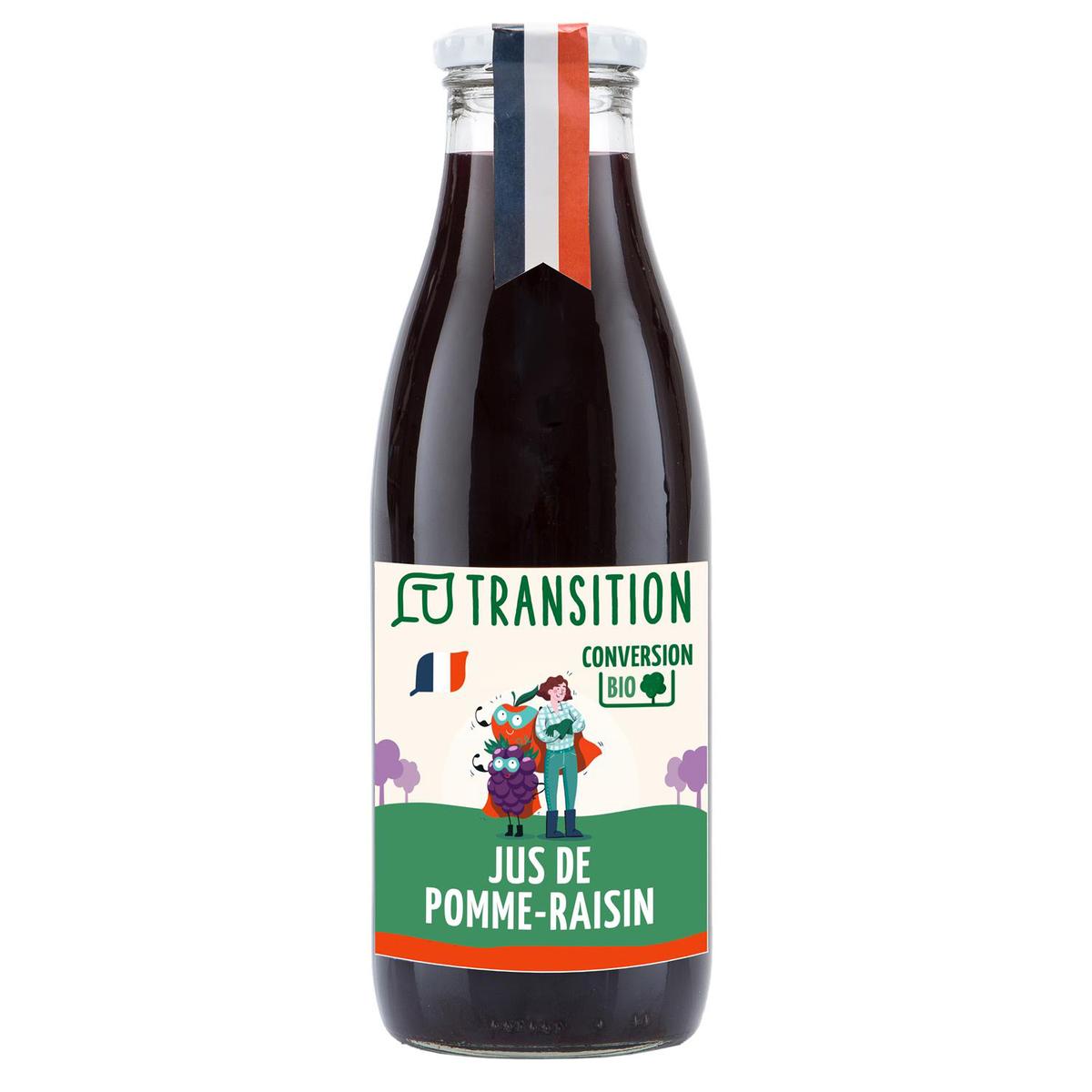 3770014111944 - Transition - Jus Pomme Raisin- Conversion biologique