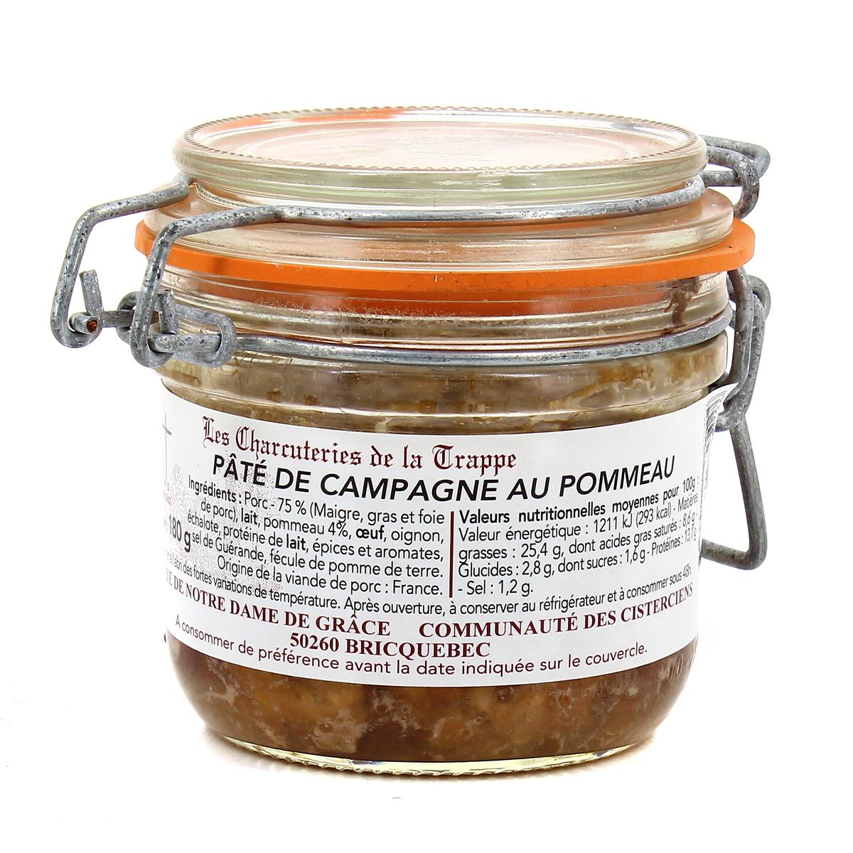 3418470005802 - Les Charcuteries De La Trappe - Pâté de campagne au pommeau