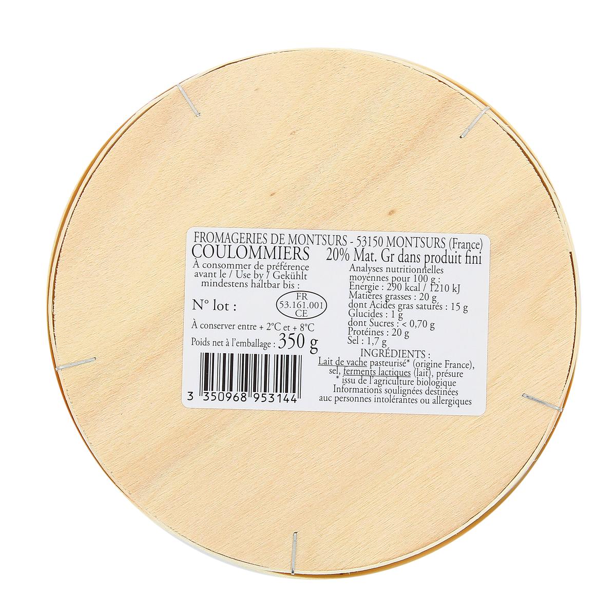 3350968953144 - Le Montsûrais - Coulommiers bio