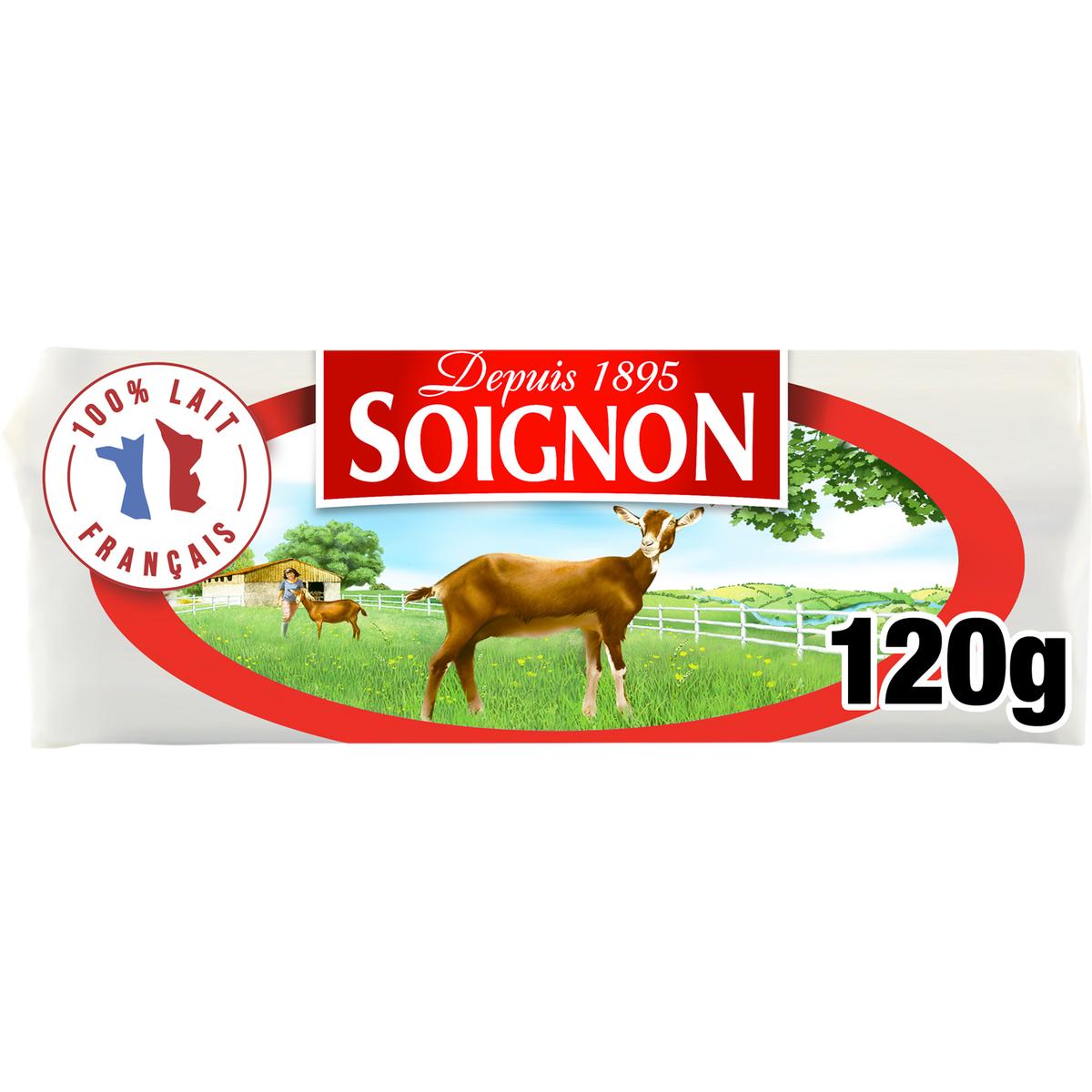 3394230003144 - Soignon - Fromage de chèvre bûchette