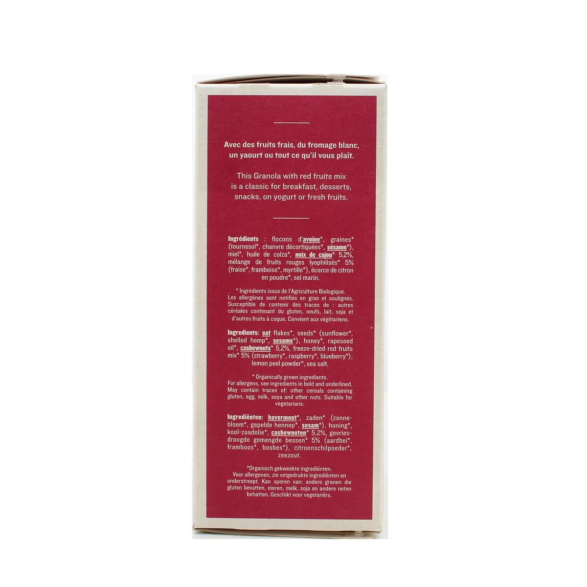 3770007543844 - Super Nature - Granola Fruits Rouges et Cajou BIO