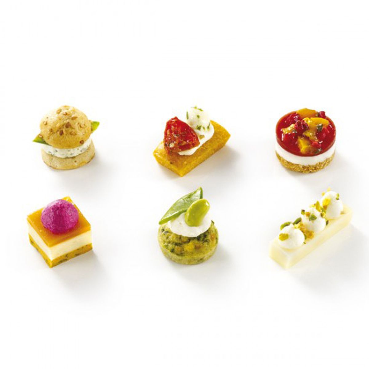 3700478515644 - Traiteur de Paris - 54 canapés Parisiens- 6 recettes tendance et panachées