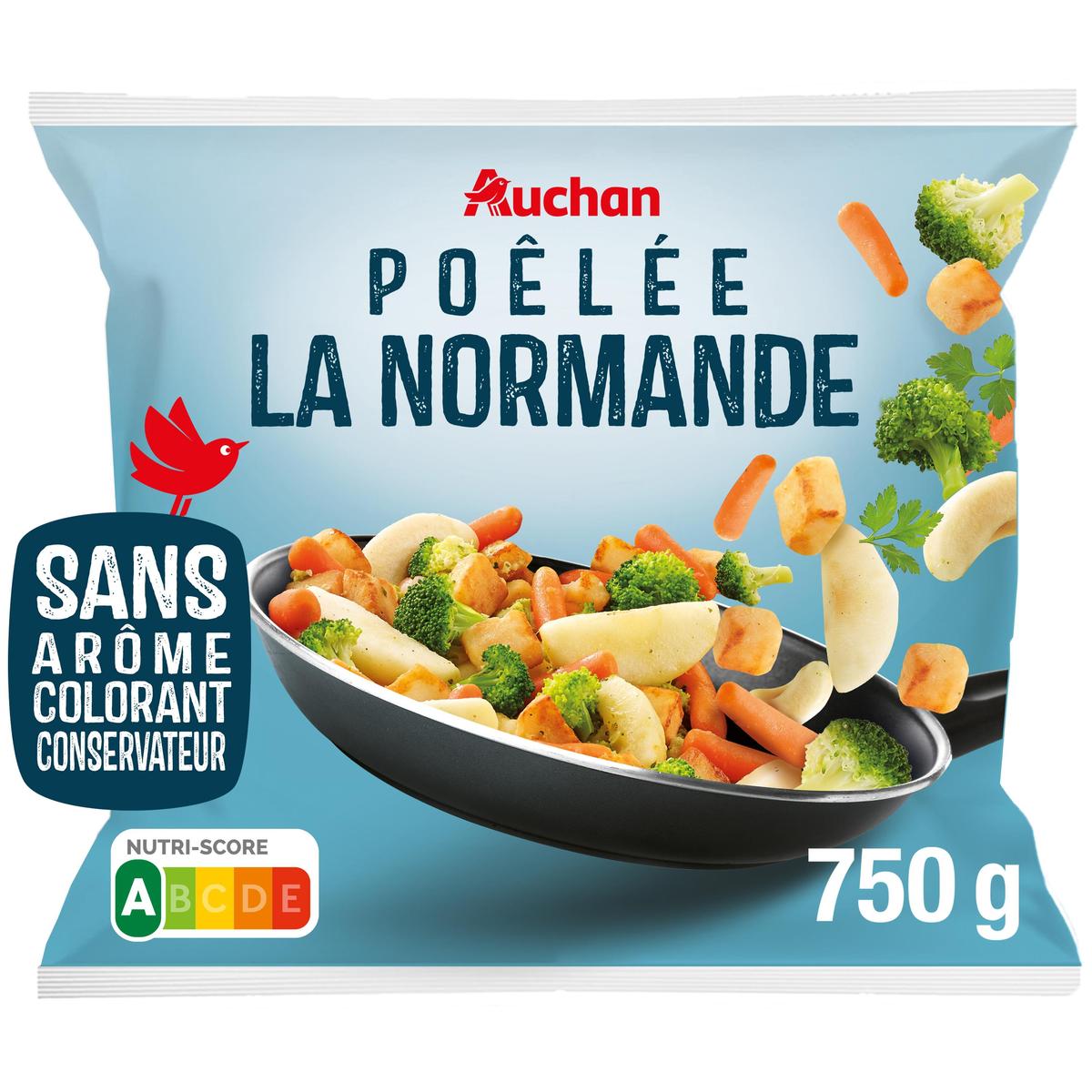 3596710387144 - Auchan - Poêlée normande aux légumes