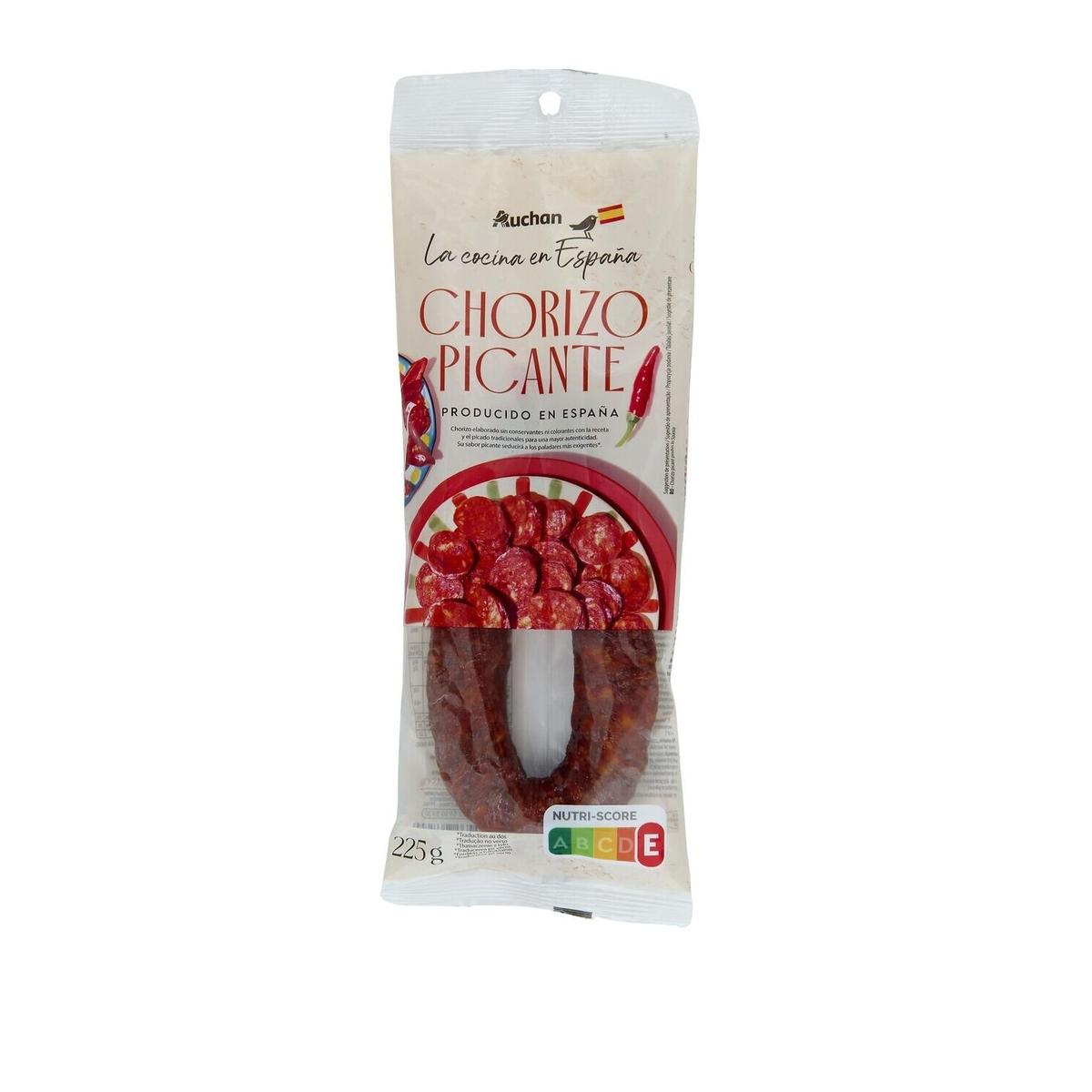 3254560267244 - Auchan La Cocina En Espana - Chorizo Piquante