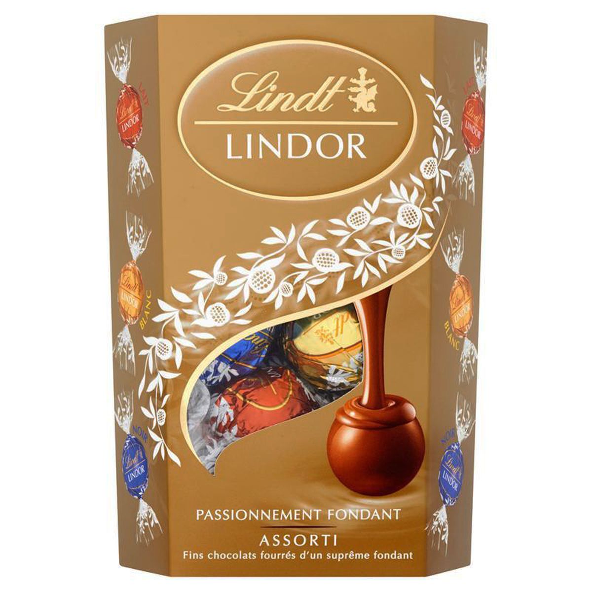 8003340097244 - Lindt - Cornet Lindor assortis
