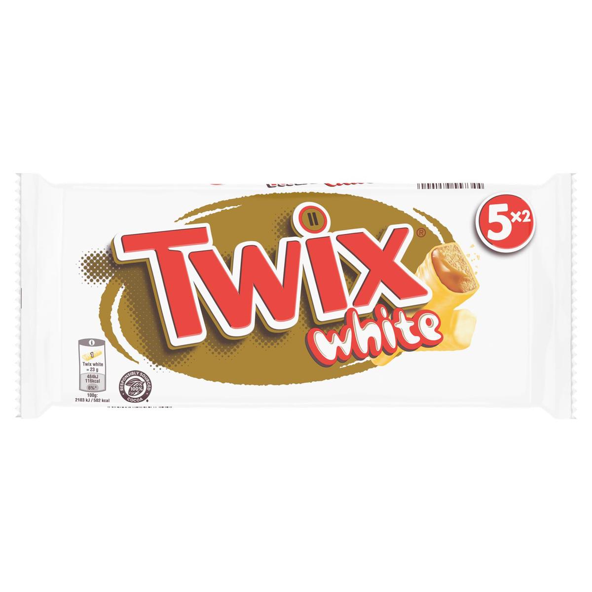 Livraison à domicile Twix White, 230g