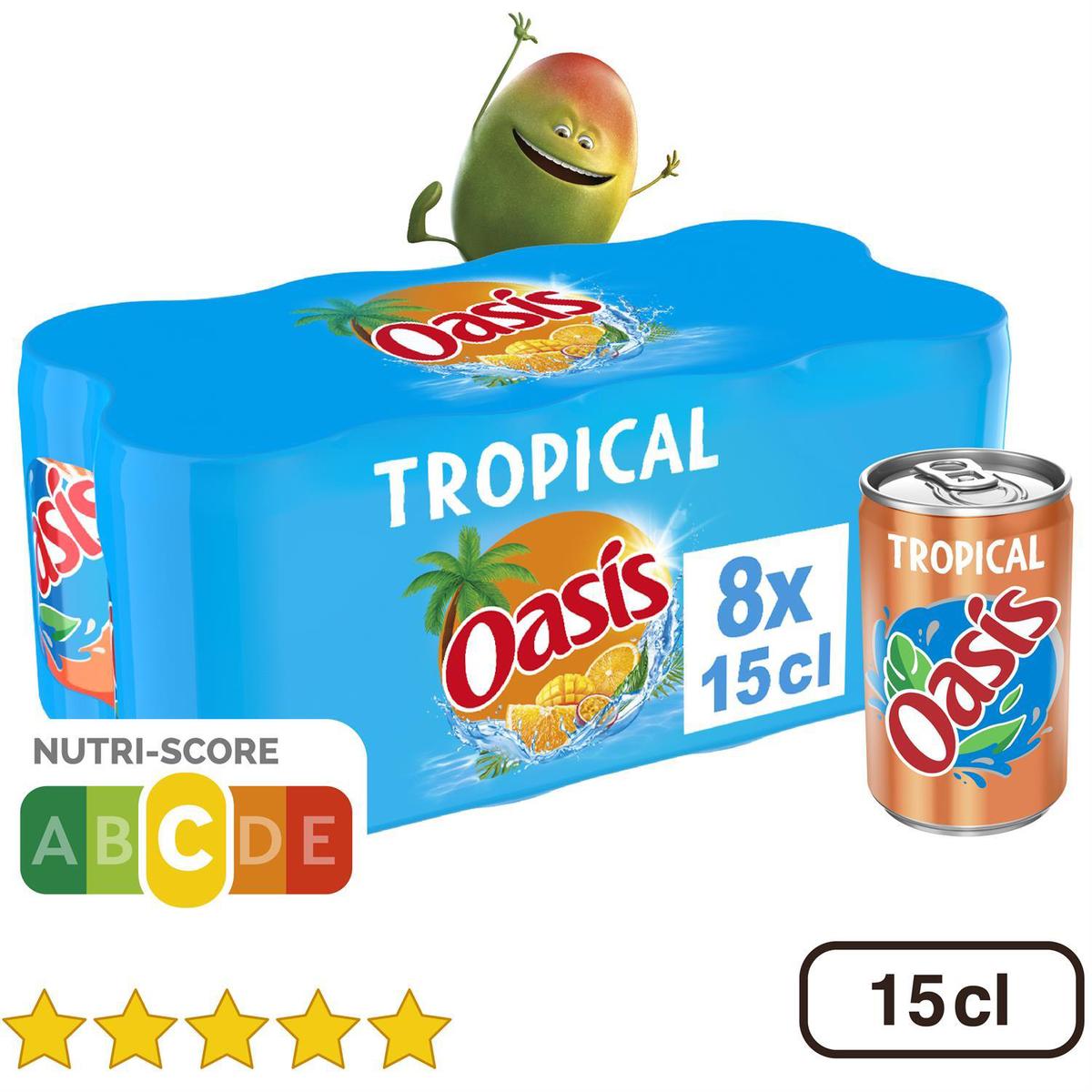 3124480199744 - Oasis - Boisson aux Fruits Tropical