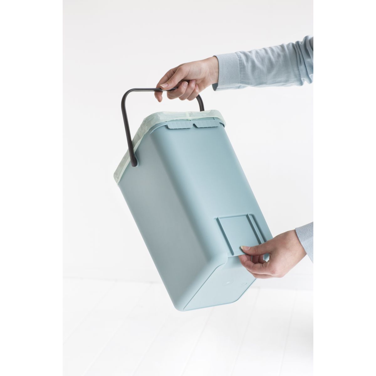 8710755109744 - Brabantia - Poubelle à déchets sort &go couleur menthe