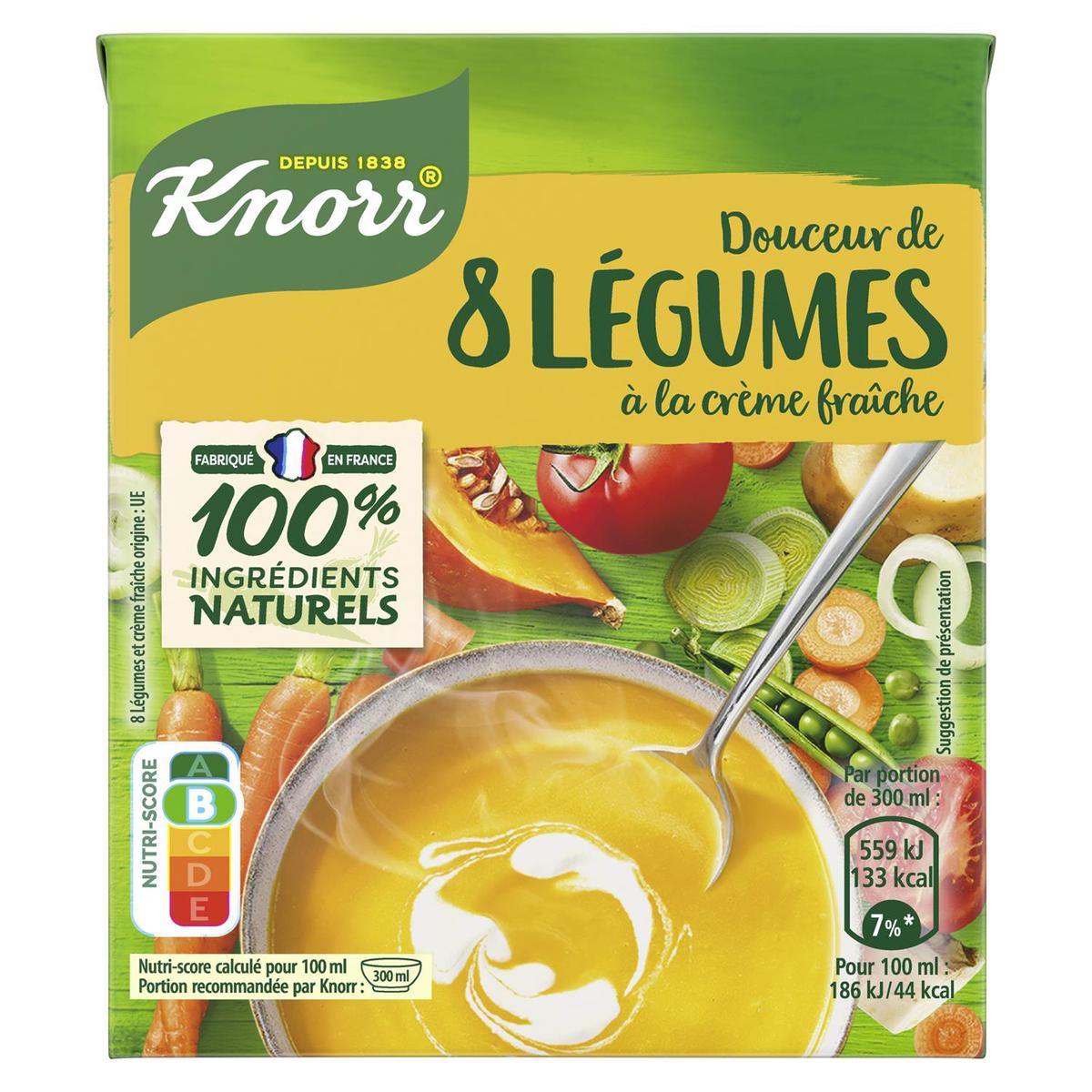 Acheter Knorr Soupe Douceur de 8 légumes à la crème fraîche, 30cl
