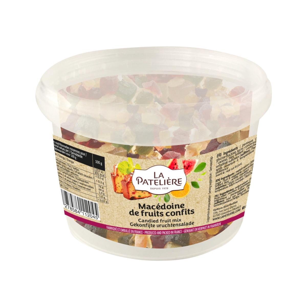 3278584112045 - La Patelière - Macédoine de Fruits Confits