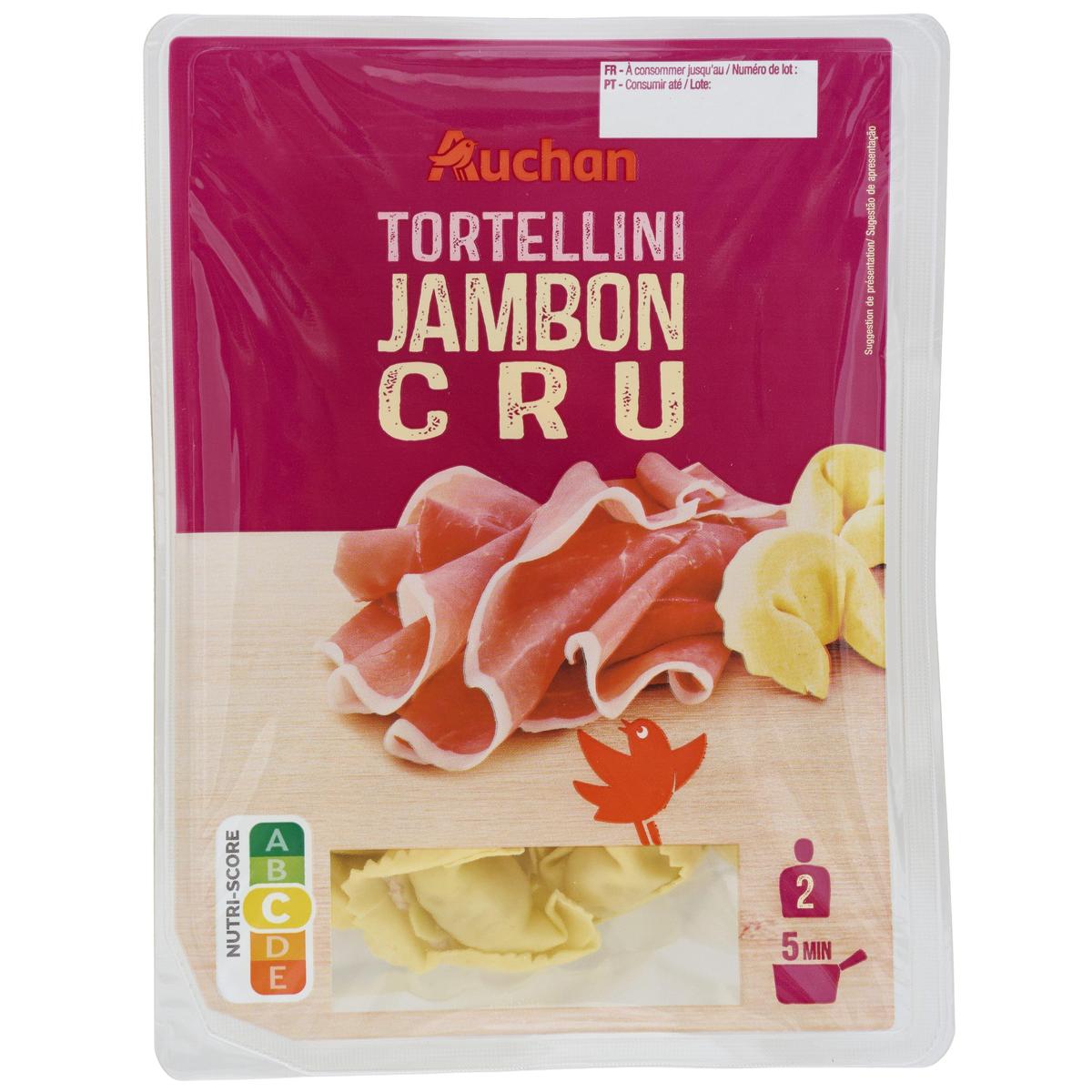 3596710542345 - Auchan - Tortellini Jambon Cru