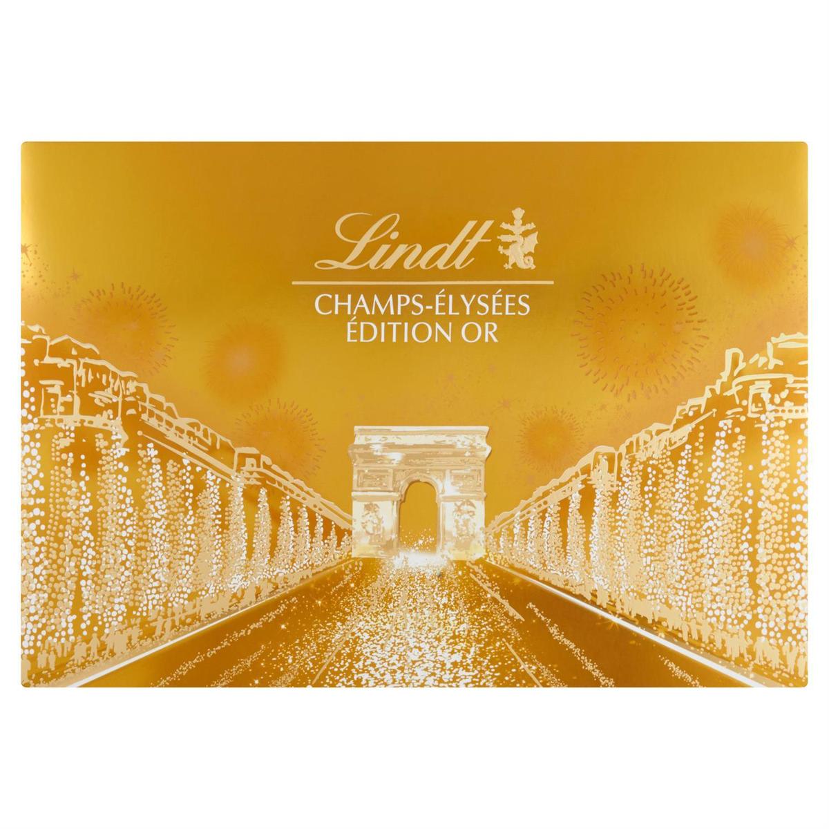 3046920002745 - Lindt - Champs-Elysées Edition d'or chocolat pétillant